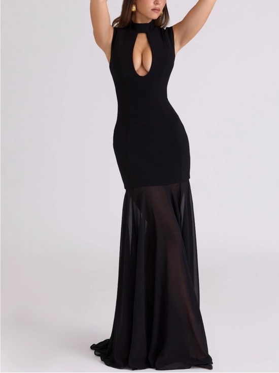 House of CB Dresses & Skirts - House of CB Raphaella Black Keyhole Maxi Dress